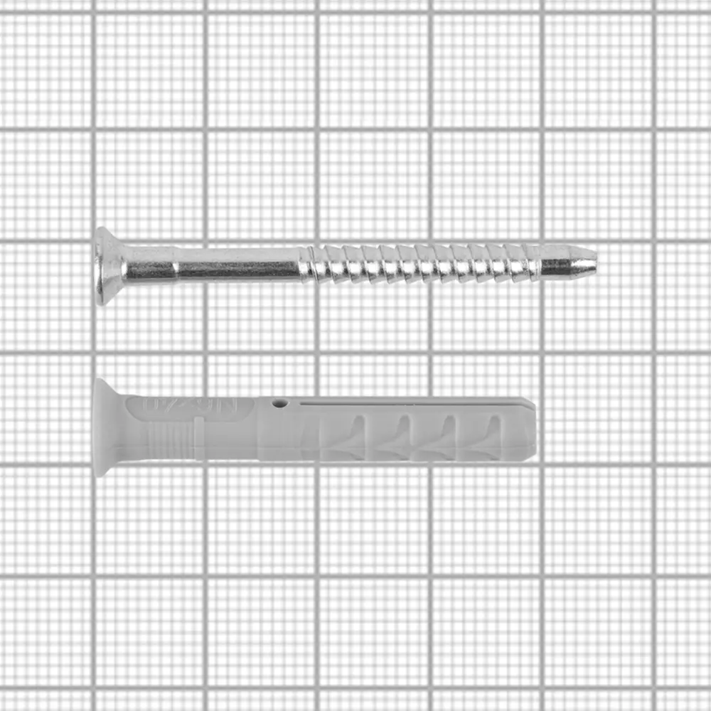 Дюбель-гвоздь потайной Fischer нейлон 6x40 мм 50 шт STLM-2202500 - Вид №2