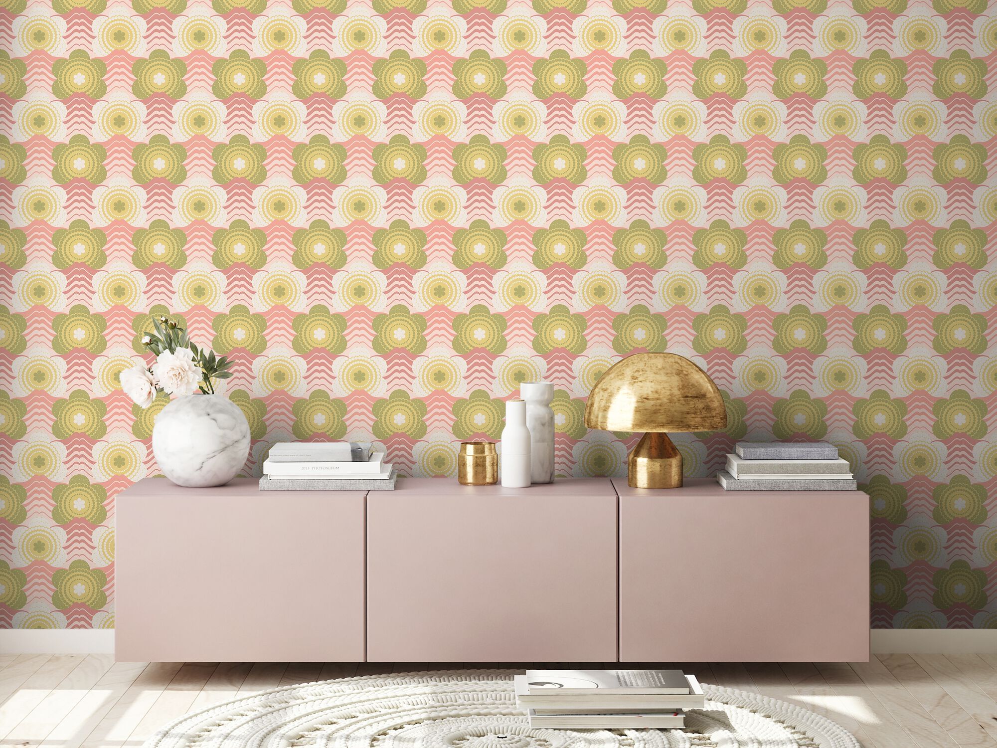 Обои с цветочными мотивами Architects Paper ретро шик ARCH-00104476