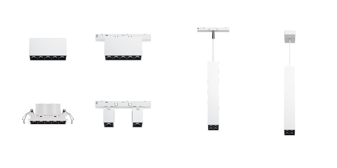 Алюминиевый светодиодный подвесной светильник iGuzzini Laser Blade XS ARCH-00056240 - Вид №1