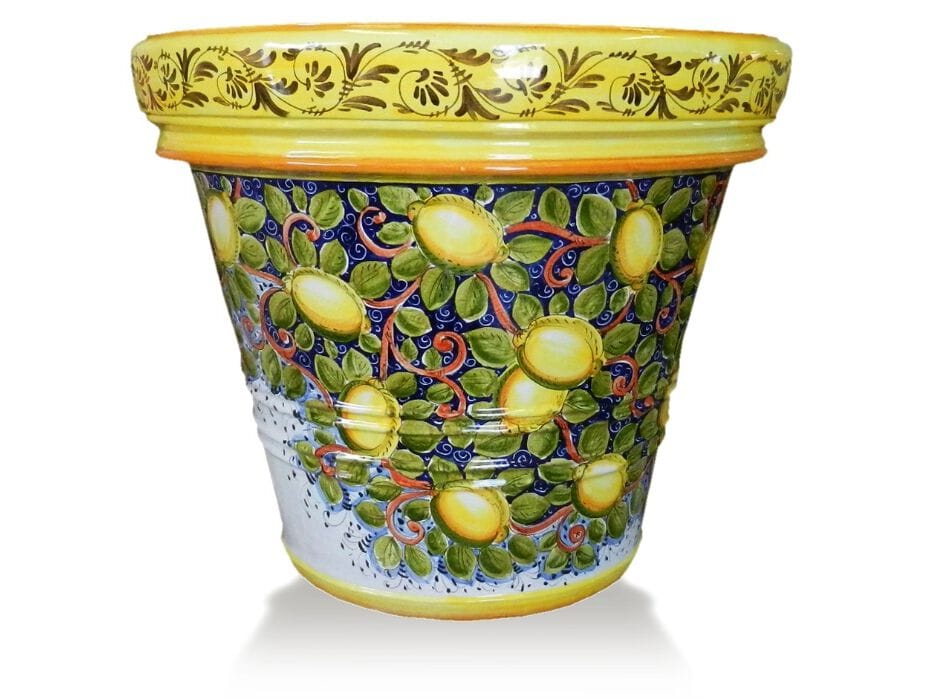 Украшенный терракотовый лимоньер Grandi Maioliche Ficola ARCH-00029875 - Вид №1