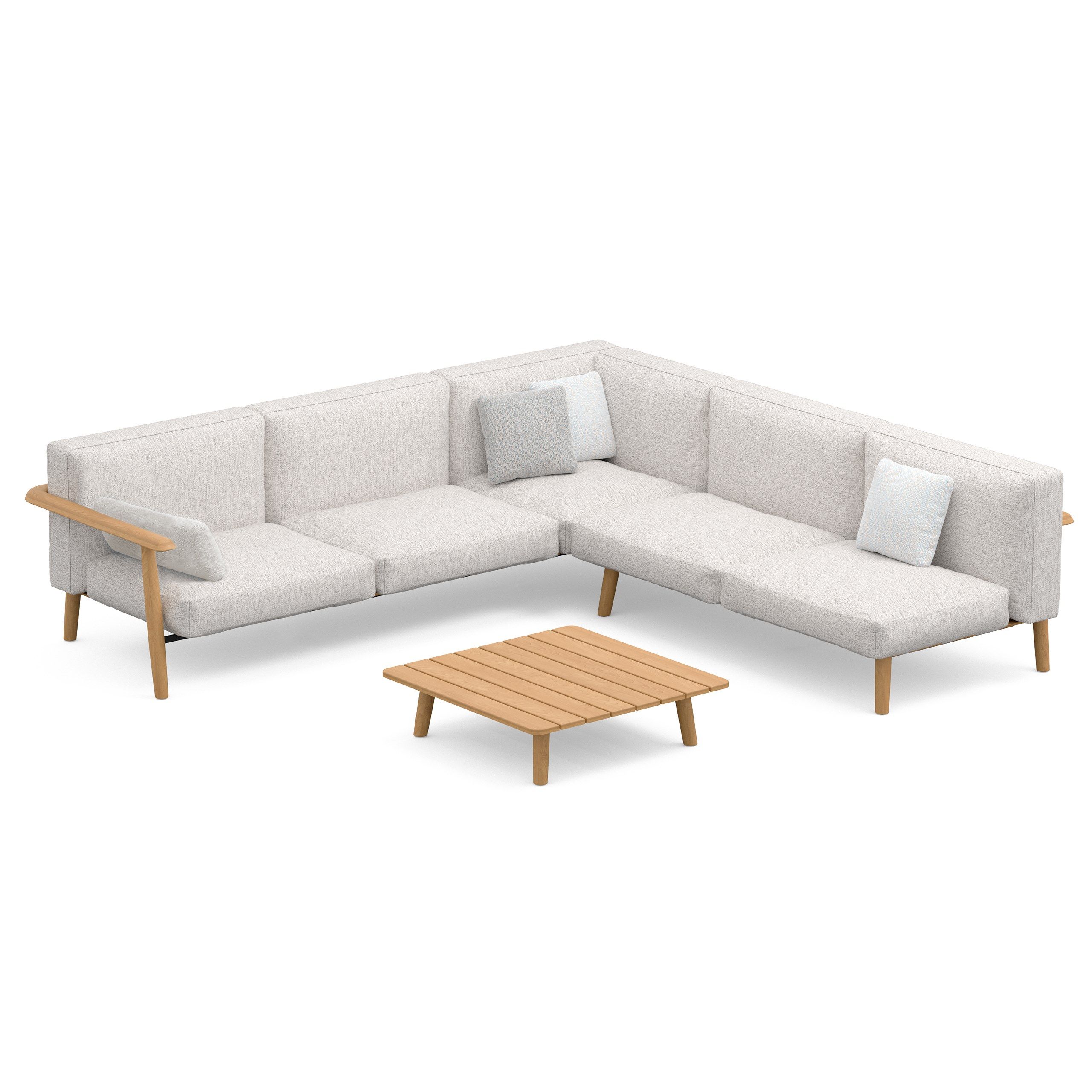 Угловой садовый диван из ткани Royal Botania Mambo Lounge ARCH-00068465 - Вид №8