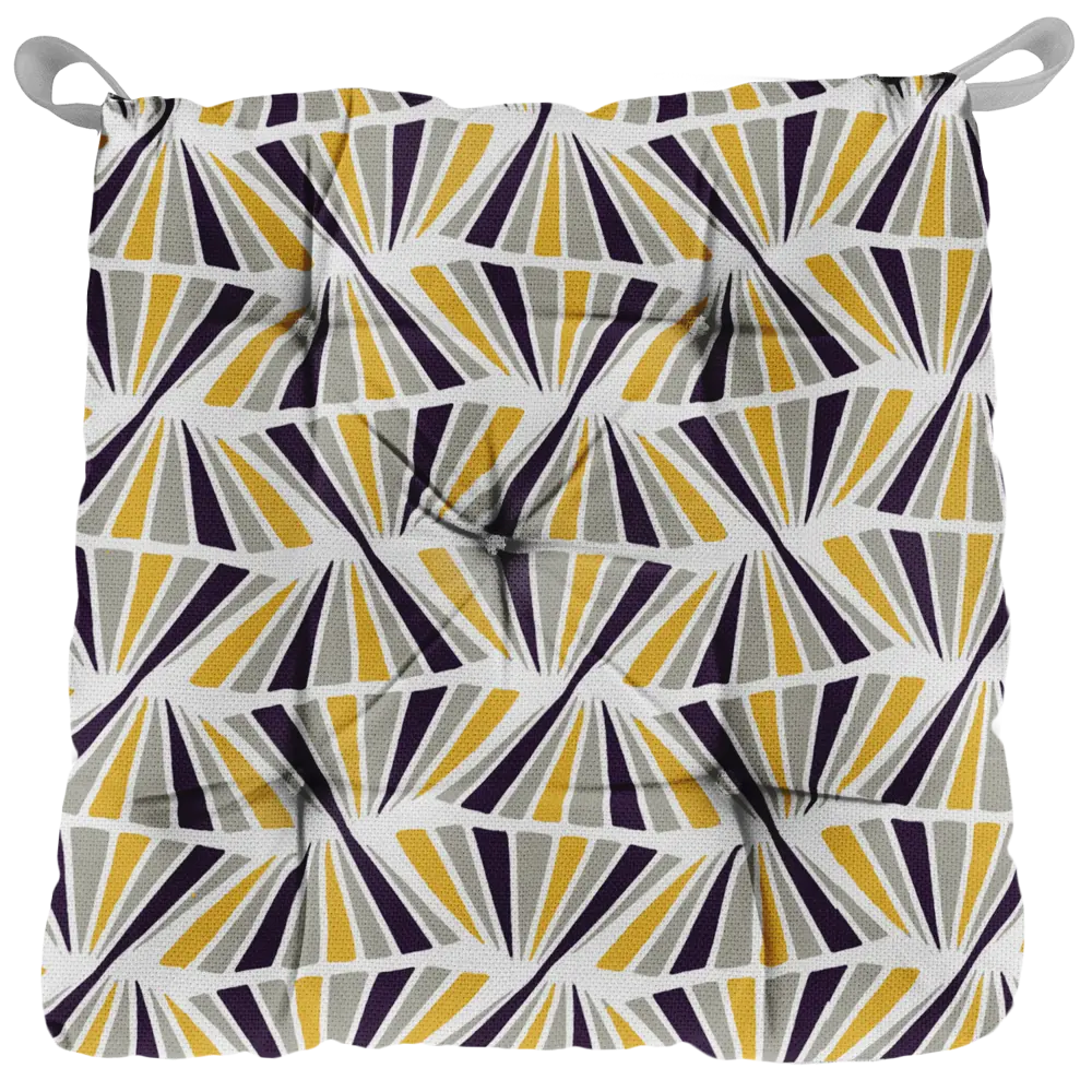 Сидушка «Калейдоскоп» 40x35 см цвет мультиколор LINEN WAY STLM-2007478