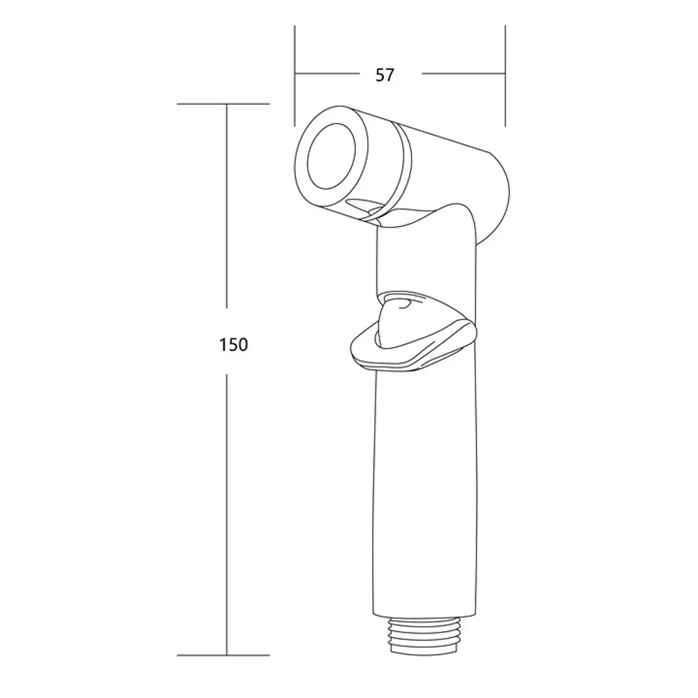 Гигиеническая лейка ESKO Annecy - компактная альтернатива биде 89359289 STLM-0994388 - Вид №1