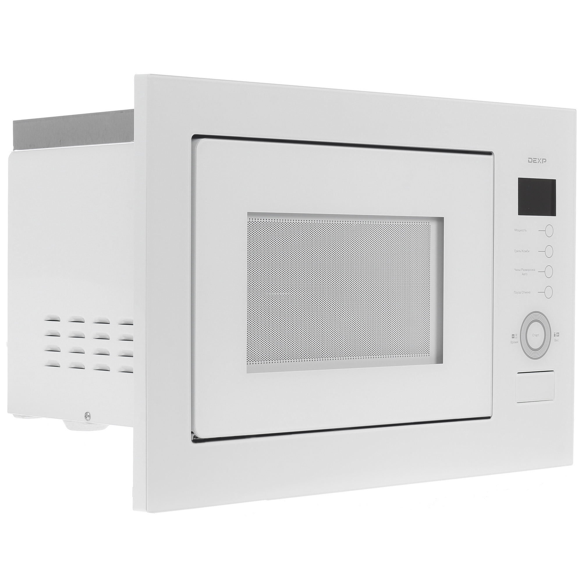 1365844 Встраиваемая микроволновая печь DEXP B25BBDWG белый STDN-0059062 - Вид №1
