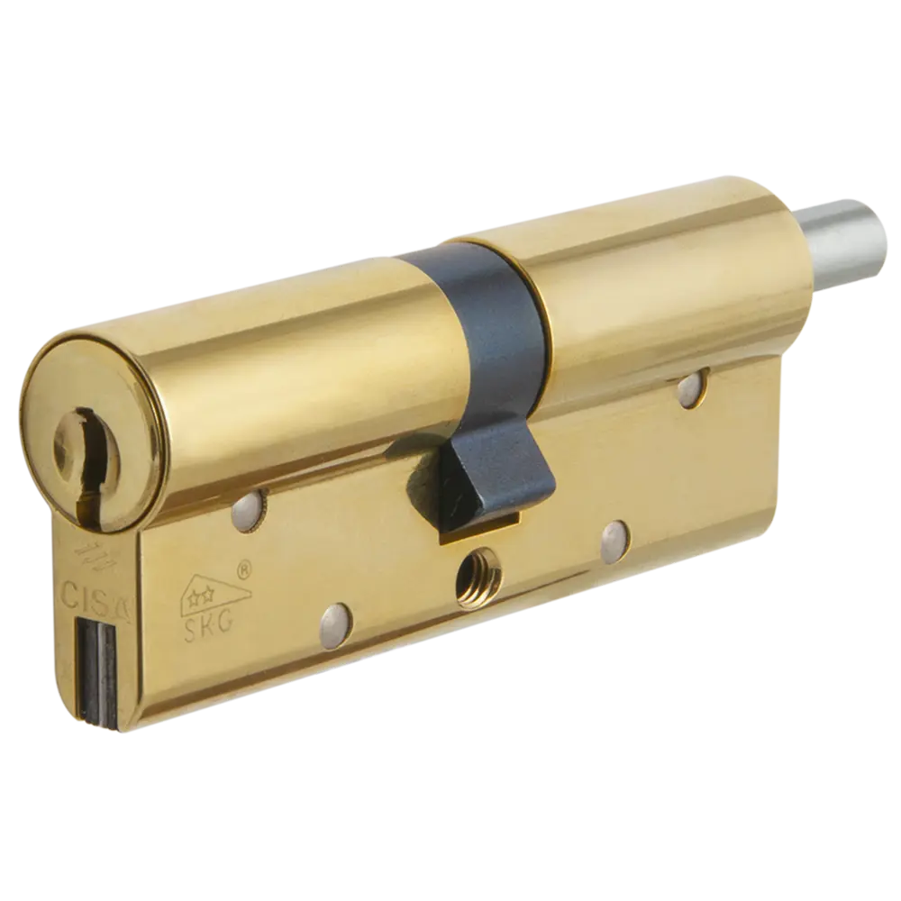 Цилиндр Cisa RS3 OL3S2-18.66, 35x10x35 мм, ключ/шток, цвет латунь, без вертушки STLM-2044235
