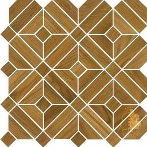 Мозаика и 3D панели из дерева Tarsi Восток 702 Дуб Селект (Гладкая) 333х333 мм.