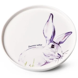 91607207 Тарелка 20x2x2 см Fissman Provence rabbit фарфор цвет белый STLM-1517879