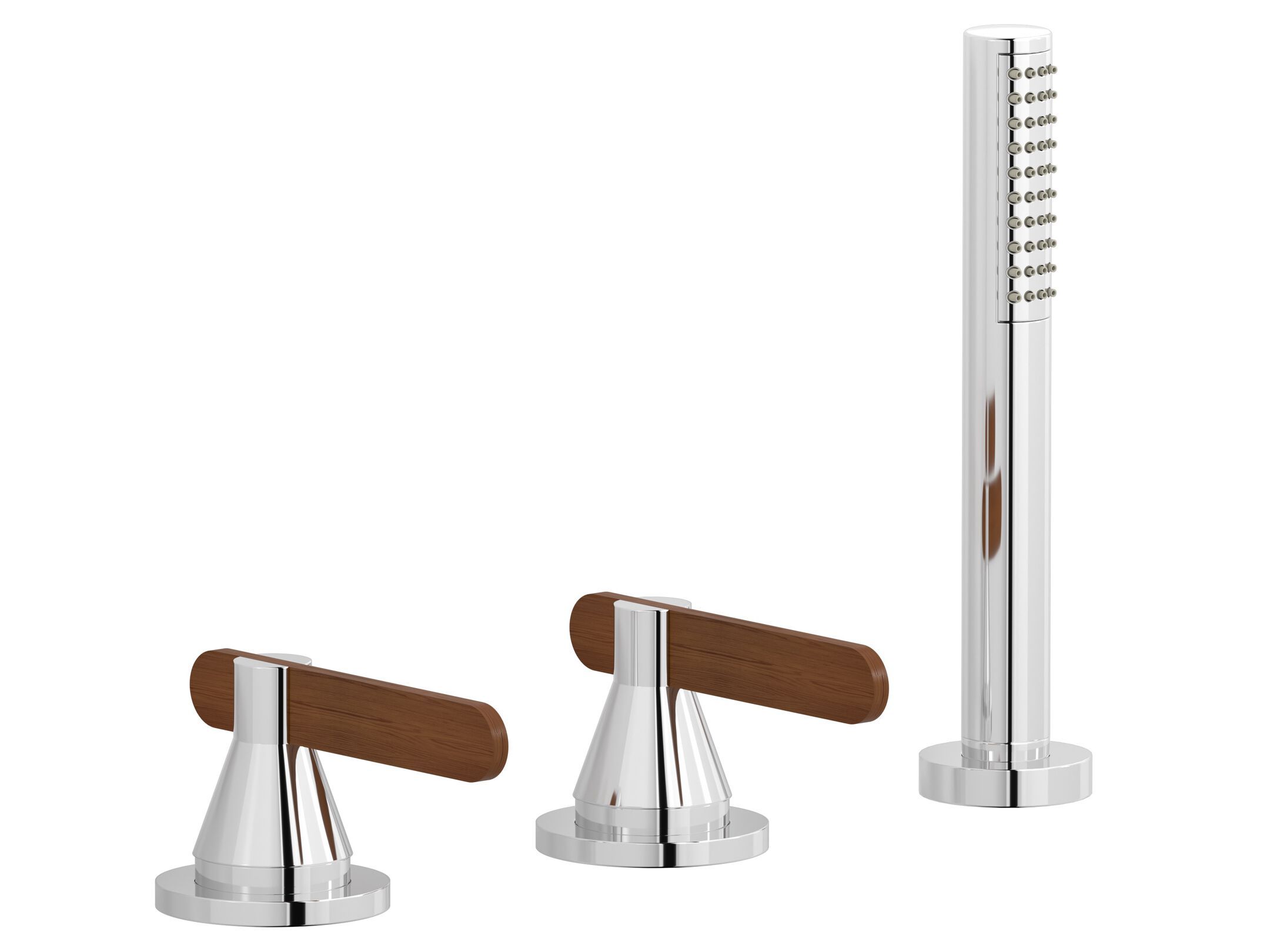 Смеситель для ванны с 3 отверстиями и ручным душем IB Soho ARCH-00092976