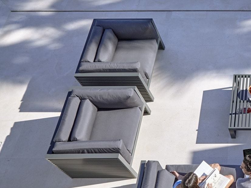 Тканевое садовое кресло с подлокотниками GANDIABLASCO DNA ARCH-00043910 - Вид №11