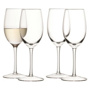 Набор из 4 бокалов для белого вина 260 мл Wine LSA INTERNATIONAL WINE 00-3863253 Прозрачный