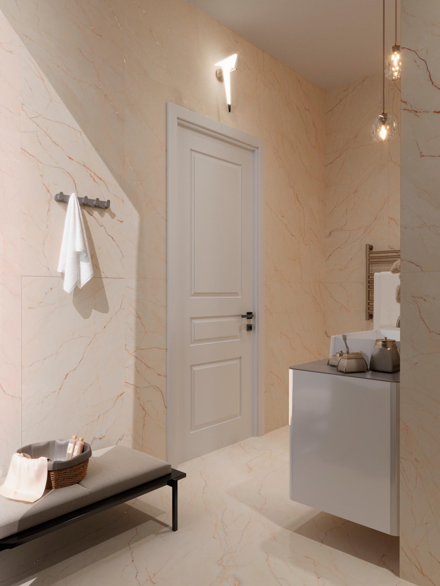 Керамогранит ETNA BEIGE 60х120 Arcadia Ceramica CR4001-A - Вид №2