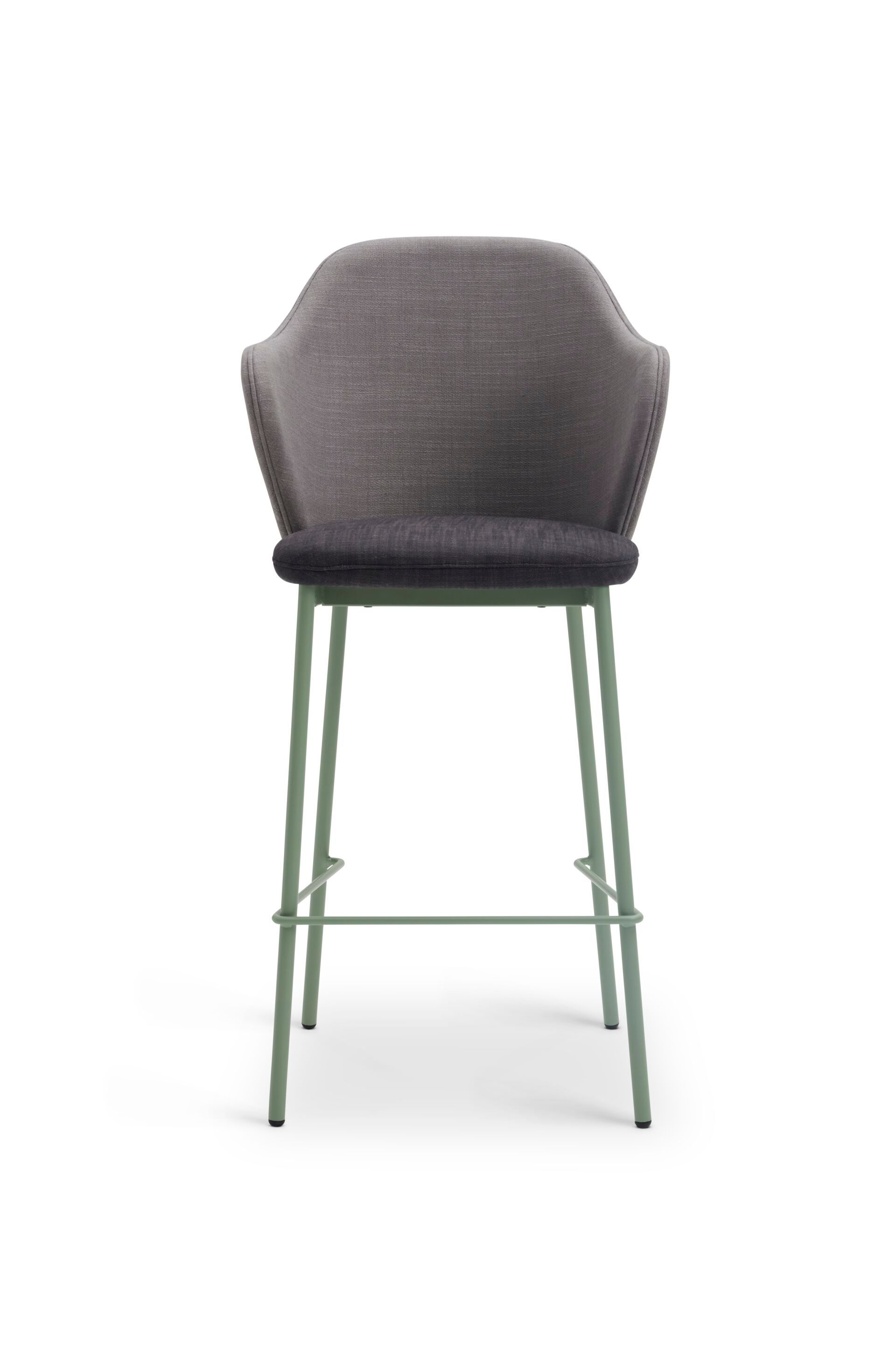 Высокий стул с тканевой подкладкой со спинкой Origins 1971 Page ARCH-00045276 - Вид №5