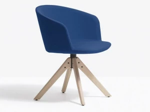 Pedrali Мягкое кресло на жердочке из ткани Nym soft 2847