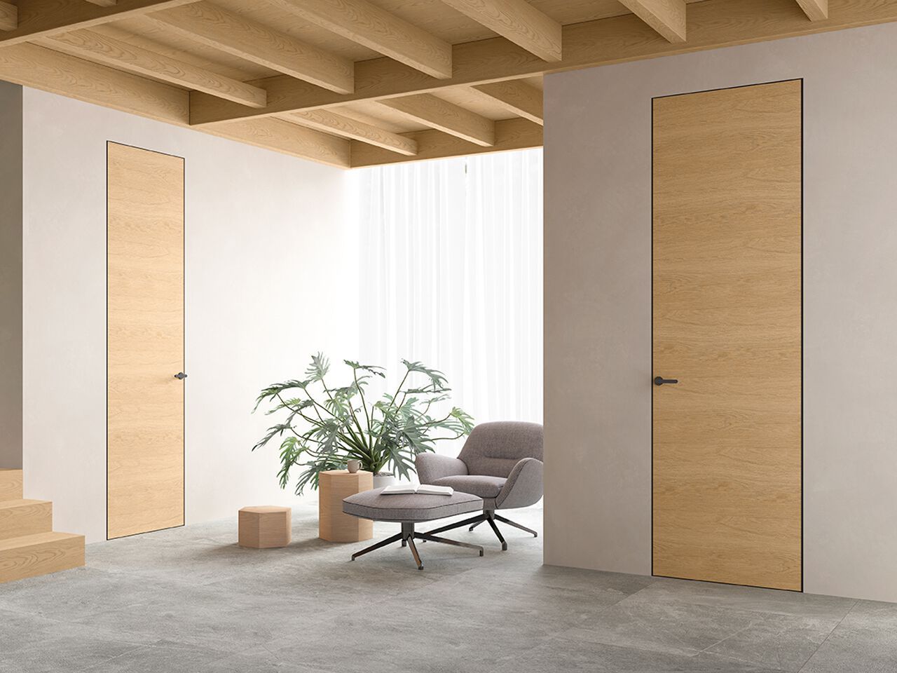 Деревянные распашные двери филомуро BARAUSSE двери filomuro ARCH-00076933 - Вид №1