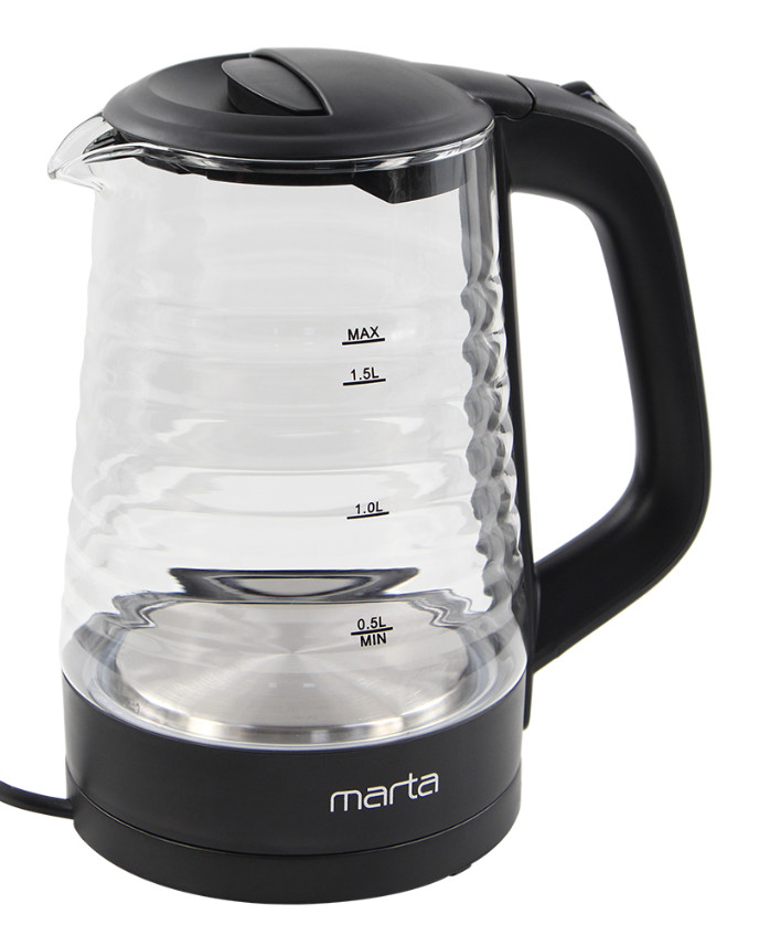 9058586 Электрочайник MARTA MT-4585 черный STDN-0032213 - Вид №2