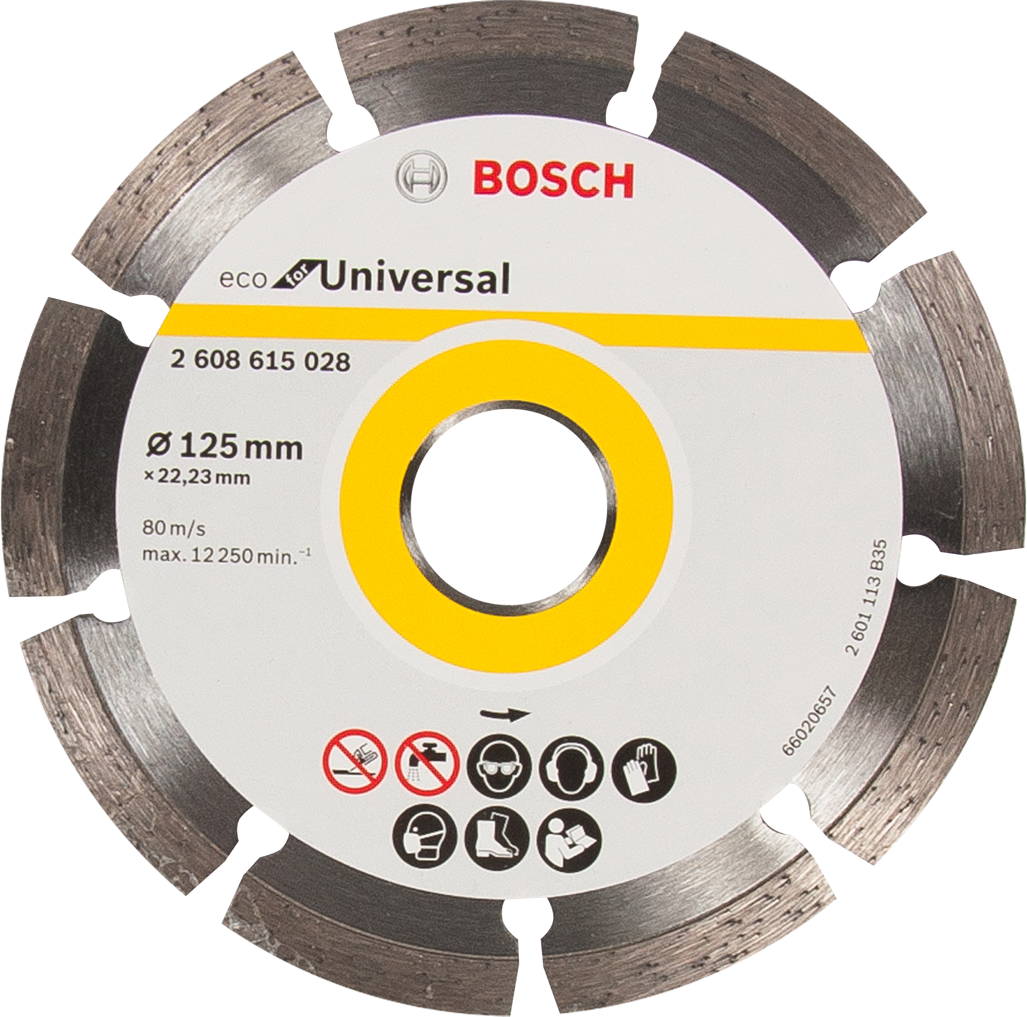 44213981 Диск алмазный универсальный Bosch Eco 125x22.23 мм STLM-0013591 BOSCH PROFESSIONAL