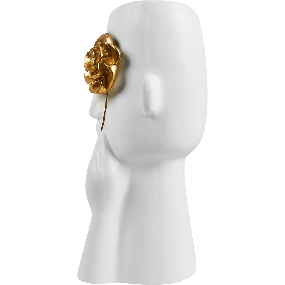 Santreyd Ваза «Лицо с розой» — керамическая композиция для изысканных букетов 88977124 STLM-0818337 - Вид №3