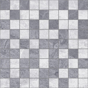 90583177 Керамическая плитка Мозаика 30х30 т.серый+серый Pegas STLM-0294651 LAPARET