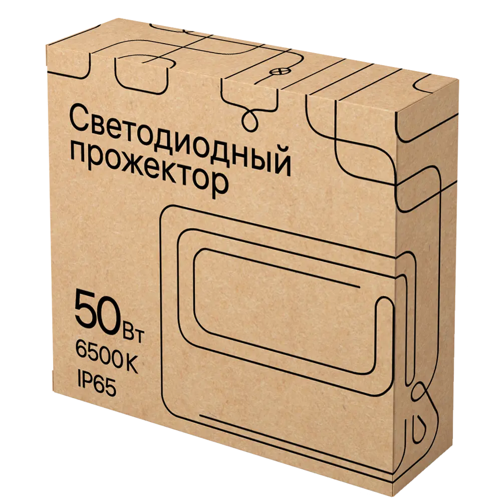 Прожектор уличный светодиодный Santreyd 50W с холодным белым светом 88110403 STLM-0076839 - Вид №8