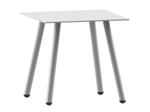 Стальной квадратный садовый стол