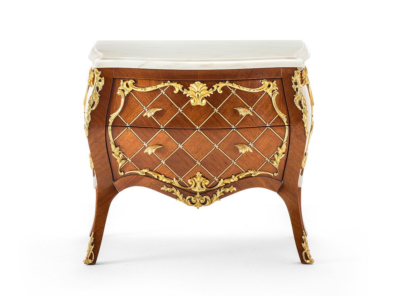 Тумбочка из красного дерева OAK Галерея ARCH-00028681 - Вид №1