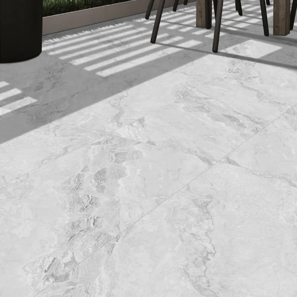 Concor Light Grey - полированный керамогранит для пола и стен 89356605 STLM-0948393