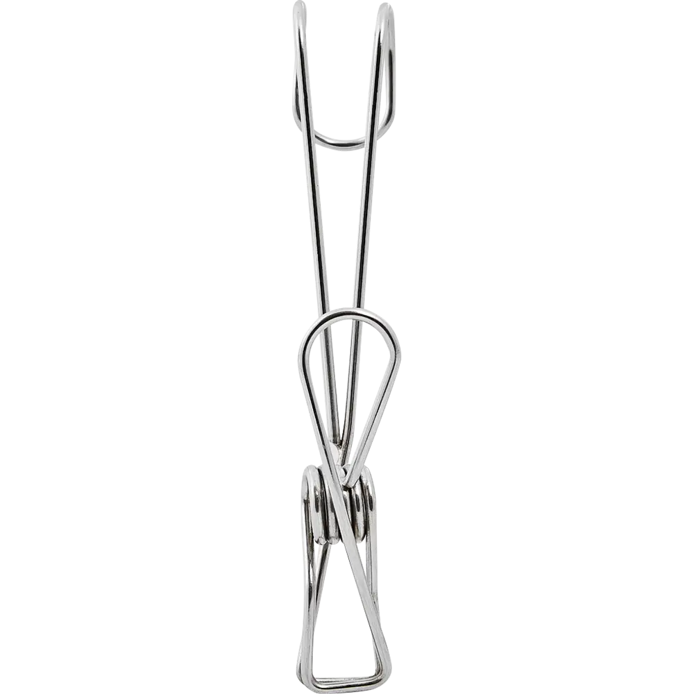 Крючок-прищепка для рейлинга Аквадекор Stick, 99x55 мм, цвет хром STLM-2082924 - Вид №1