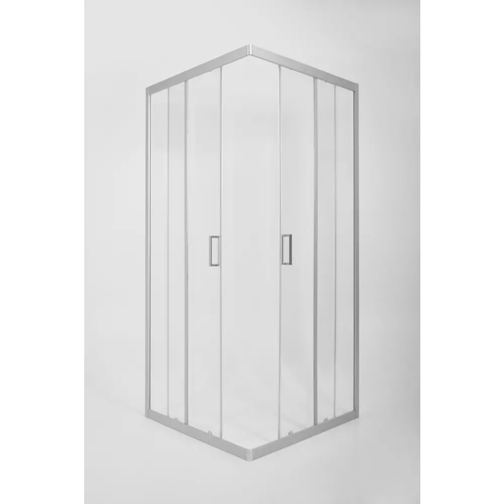 Душевая ширма Метакам Apart квадратная 90x90x185см цвет профиля хром раздвижная стекло 4мм прозрачное 89361544 STLM-2151460  - Вид №3