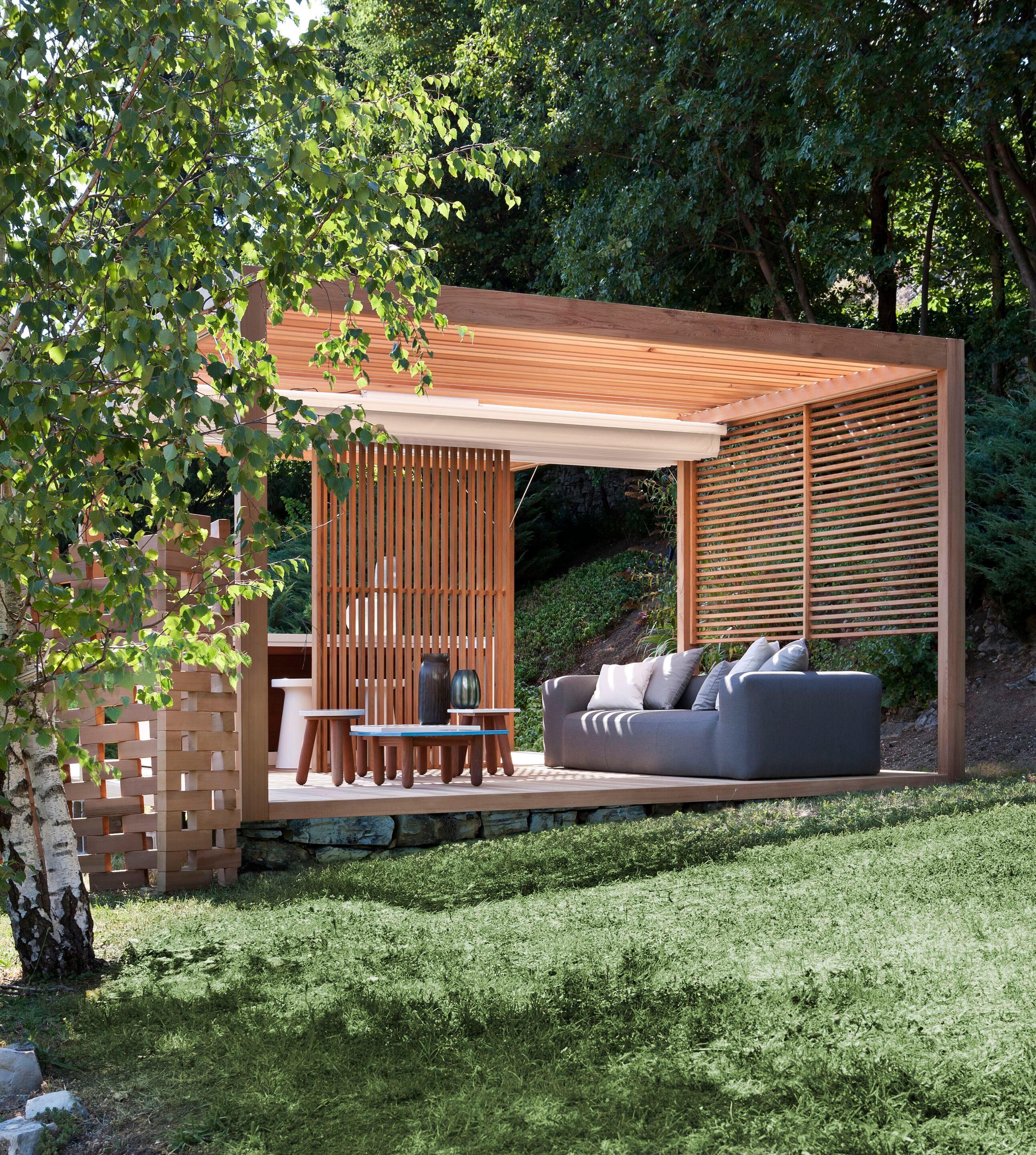 3-местный тканевый садовый диван Exteta Montecarlo ARCH-00056020 - Вид №1