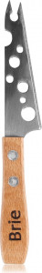10625065 Boska Нож для мягкого и полутвёрдого сыра Boska "Женева мини" 15х2,5см, ручка из бука, сталь Сталь нержавеющая