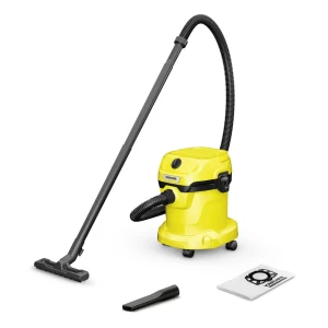 Пылесос Karcher Wd 2 plus v-15/4/18 1000 Вт цвет жёлтый