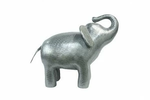 Пуфик "Слон" серебро EUROSON  126157 Серебристый
