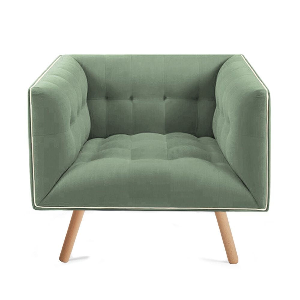 Тканевое кресло с подлокотниками Mambo Unlimited Ideas ARCH-00057634 - Вид №3