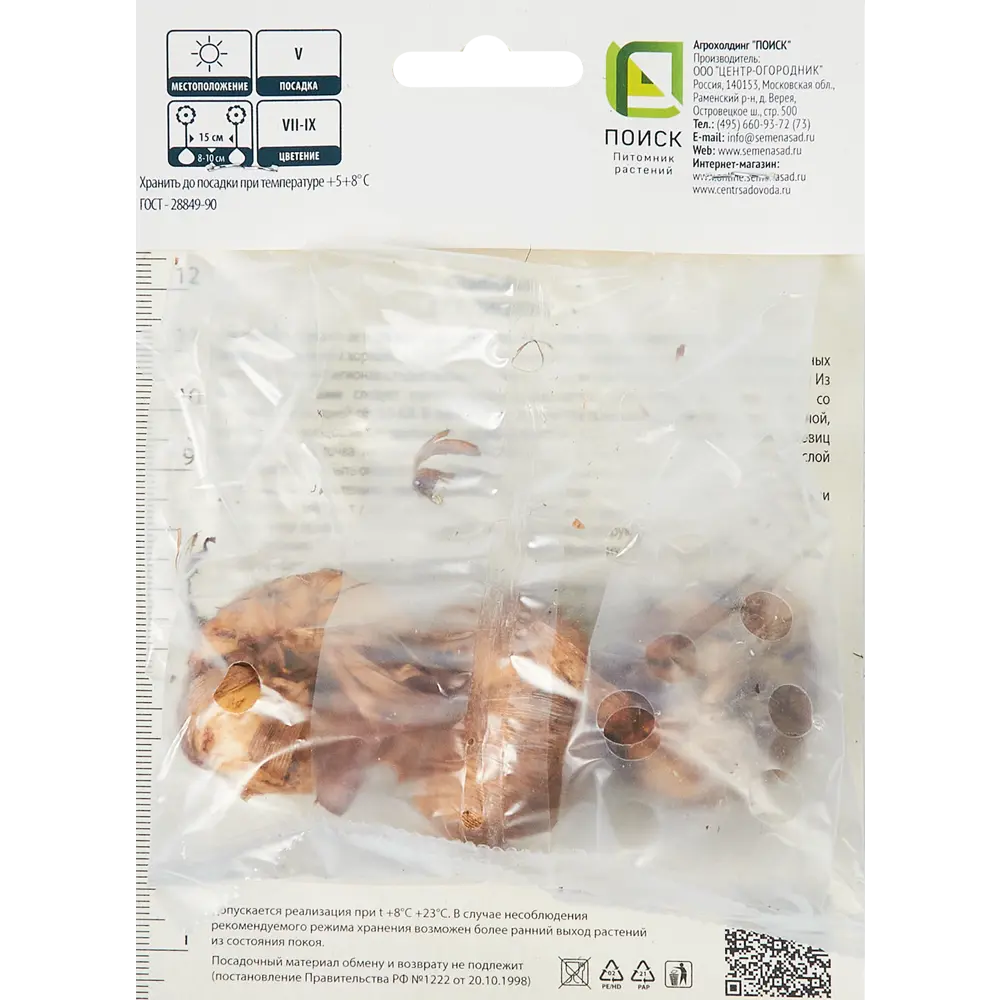 Гладиолус крупноцветковый Багги, 3 шт 86410042 STLM-2079124 ПОИСК  - Вид №1