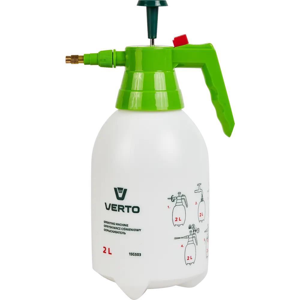 Опрыскиватель помповый Verto 2 л Santreyd STLM-2012226
