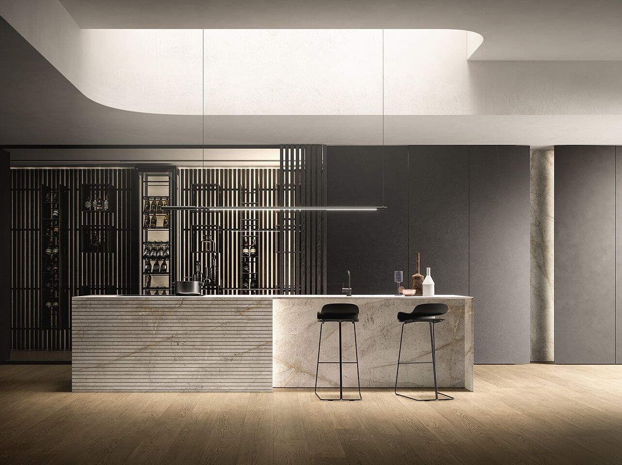 Керамогранит с мраморным эффектом Atlas Plan APPENNINO ARCH-00032677