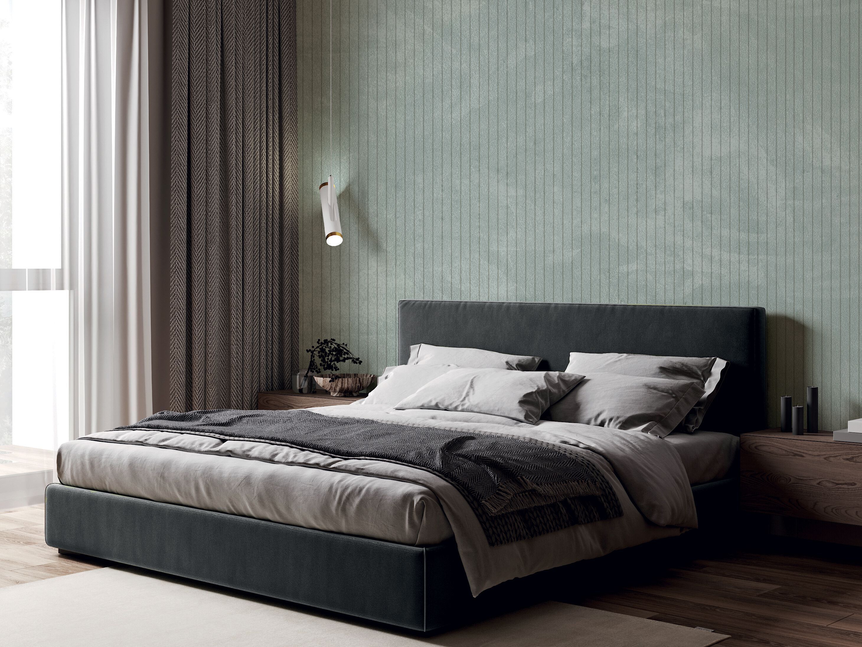 Обои с лазерной маркировкой на бархате TEXAM Королевский ARCH-00108631