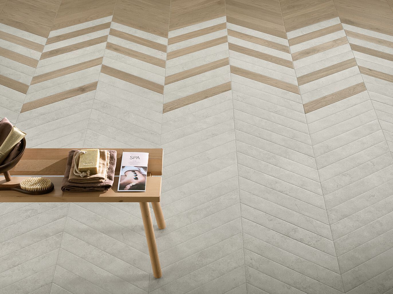 Пол / облицовка керамогранита с эффектом камня Marca Corona Arkigeo ARCH-00023227