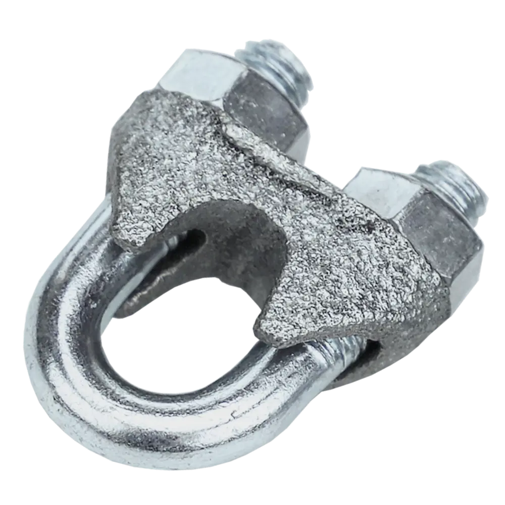 Зажим для троса DIN 741 3 мм сталь оцинкованная 2 шт Santreyd STLM-2140857 - Вид №1