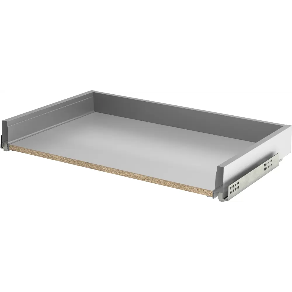 Ящик Delinia ID 76.8x9.4x48 см металл цвет серый Отсутствует STLM-2102293 - Вид №1