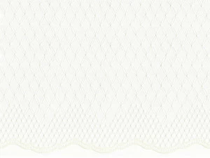 COLORISTICA 2471-11 Портьерная ткань  Тюль  Caprice Белый