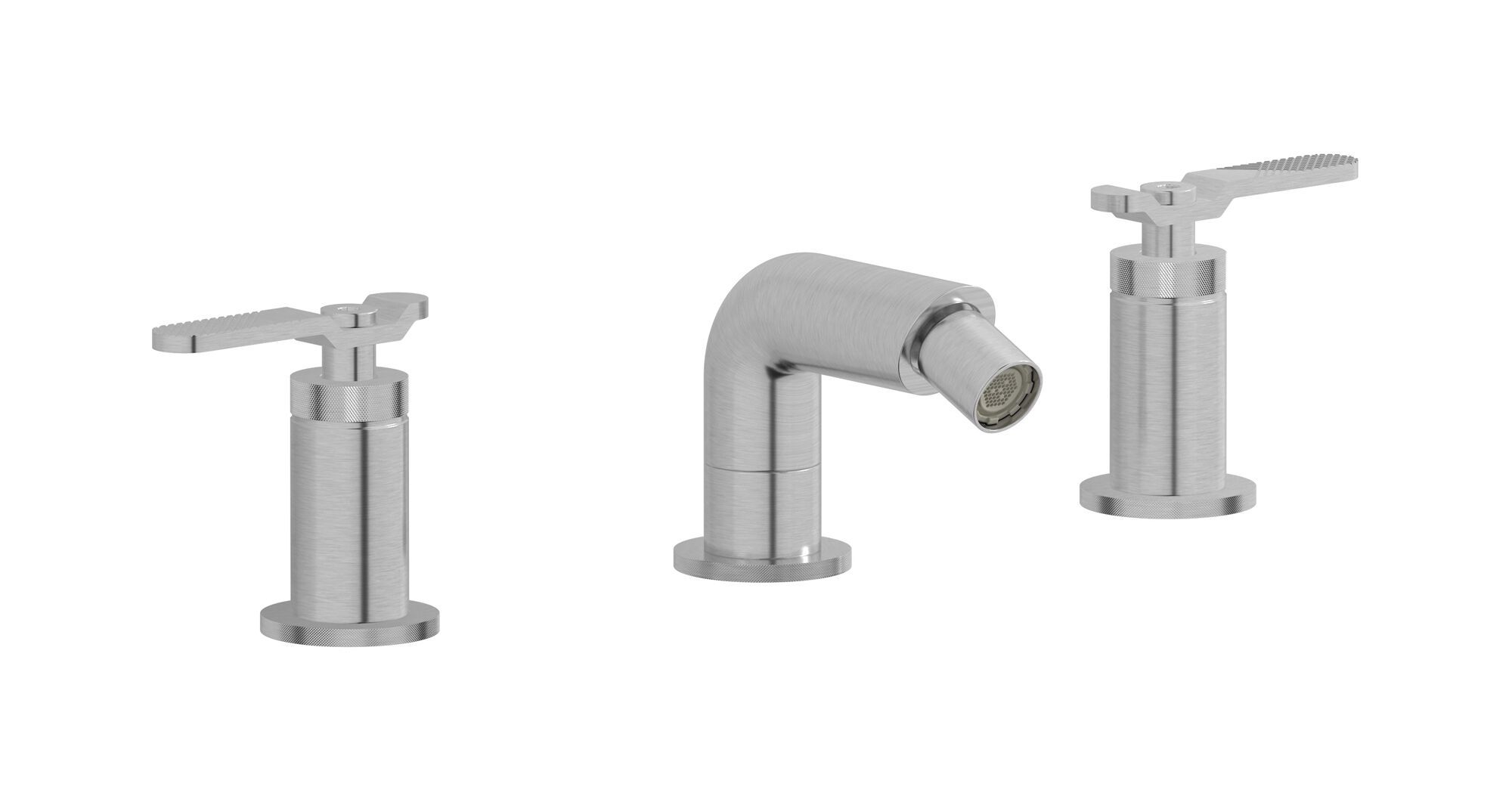 Смеситель для биде с 3 отверстиями для пола с автоматическим сливом IB Bold ARCH-00097351 - Вид №17