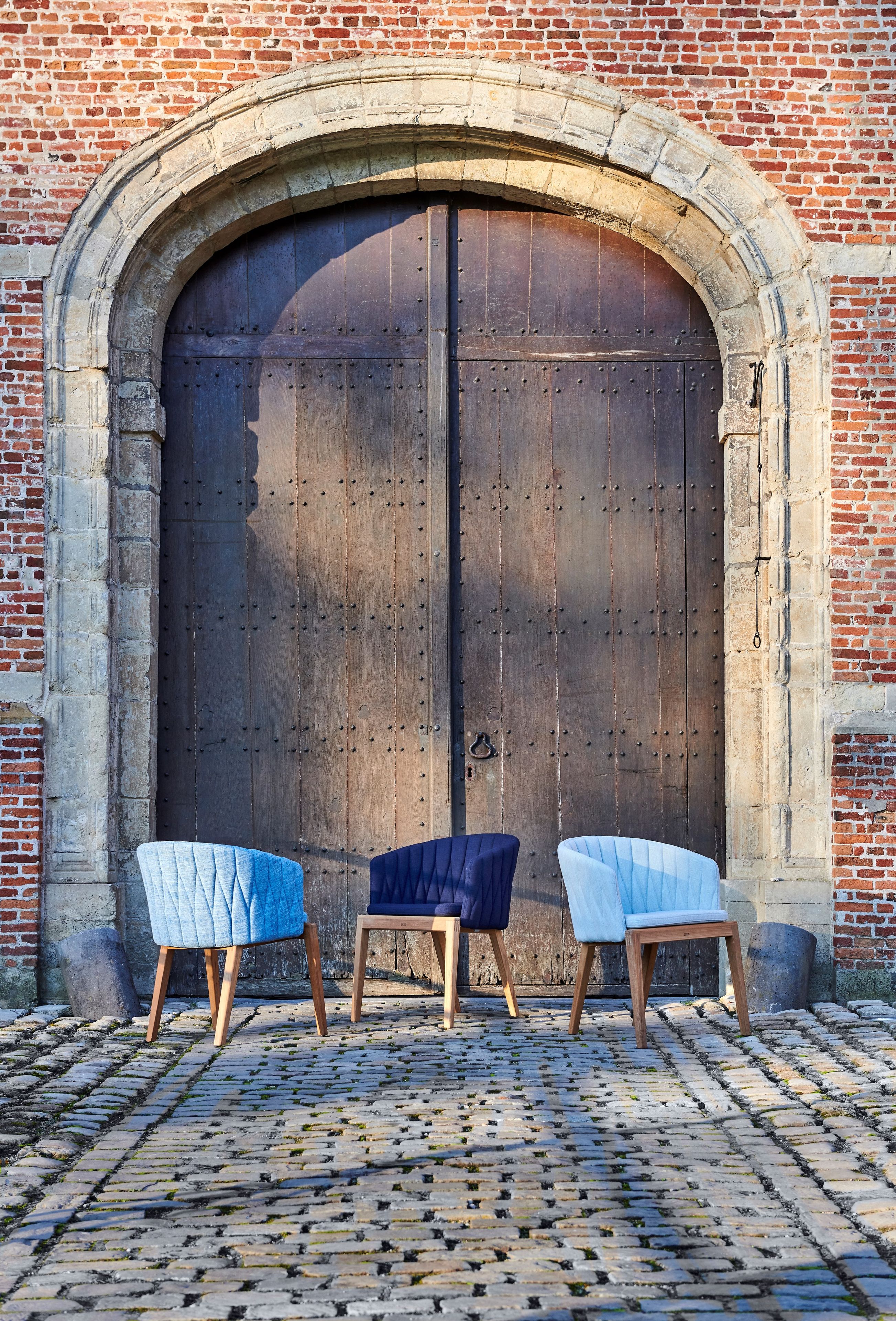 Садовое кресло из ткани и ТИКа с подлокотниками Royal Botania ARCH-00127881 - Вид №4