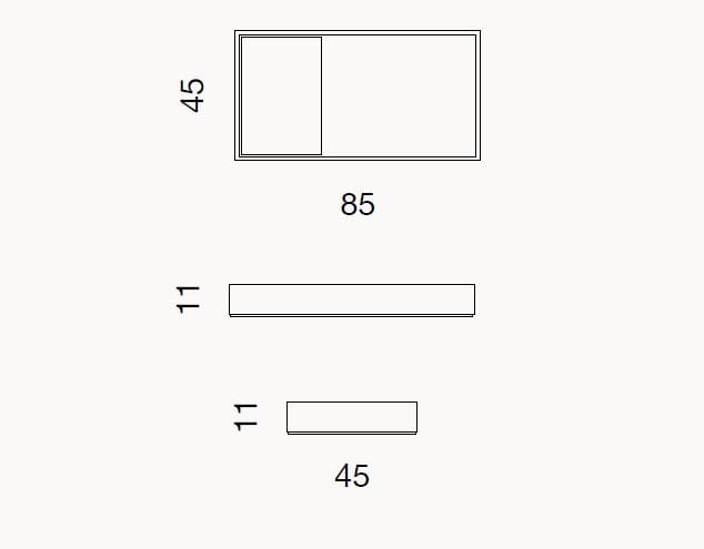 Прямоугольная мраморная раковина Kreoo EMPIRE ARCH-00102871 - Вид №3