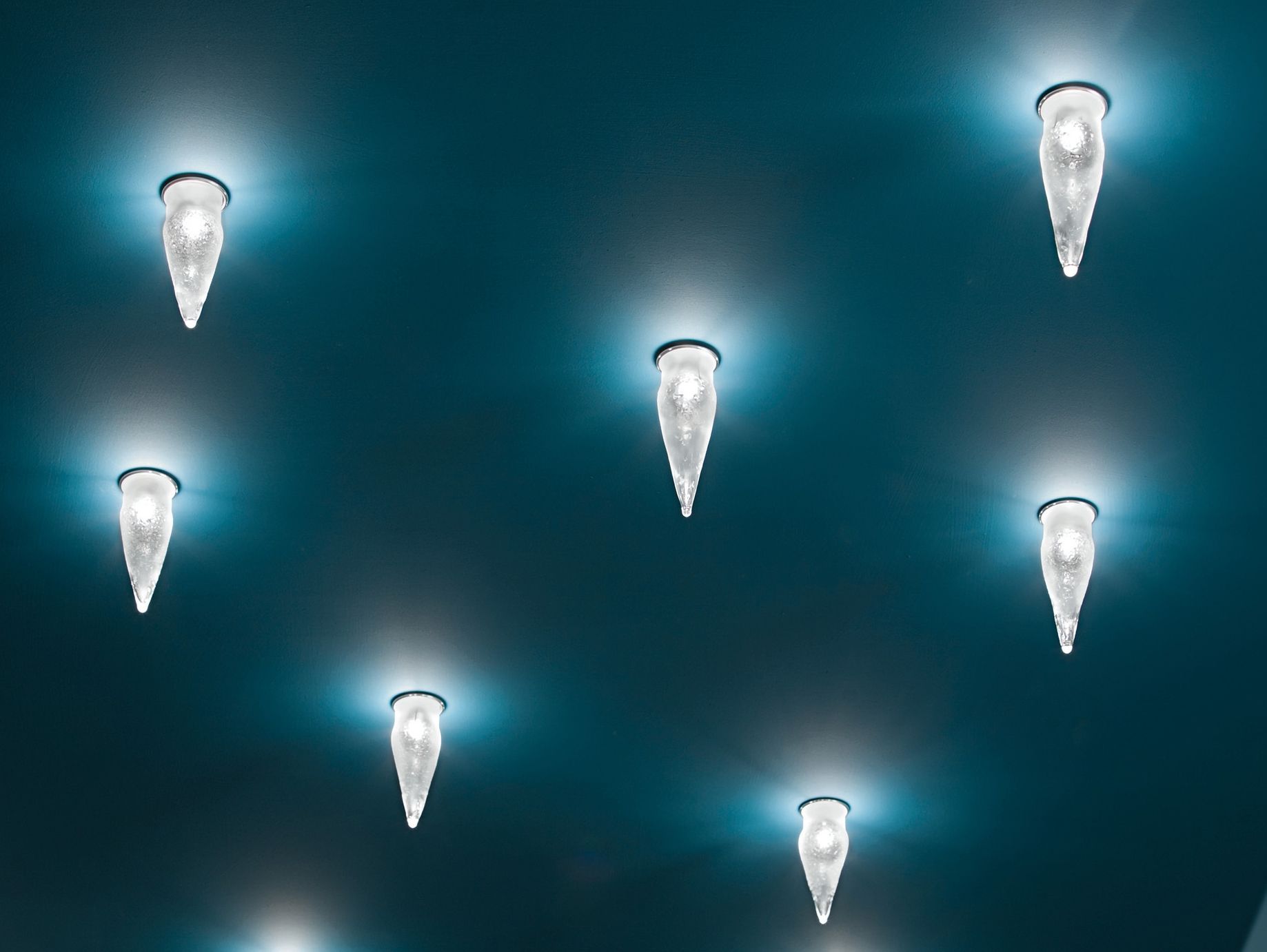 Потолочный светильник из боросиликатного стекла Album сосулька ARCH-00096706