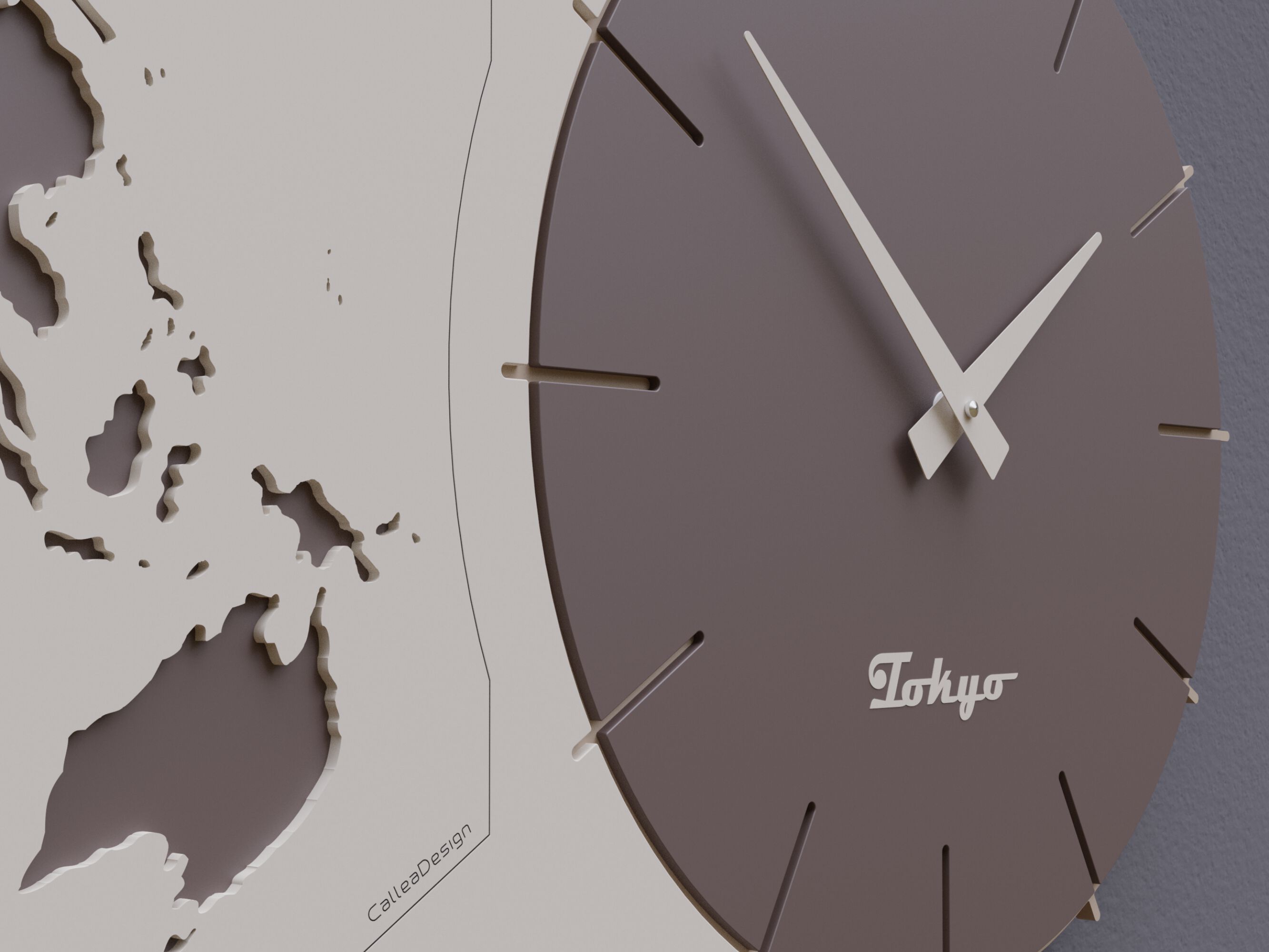 Настенные часы MDF CalleaDesign TIME MASTER ARCH-00126021 - Вид №2