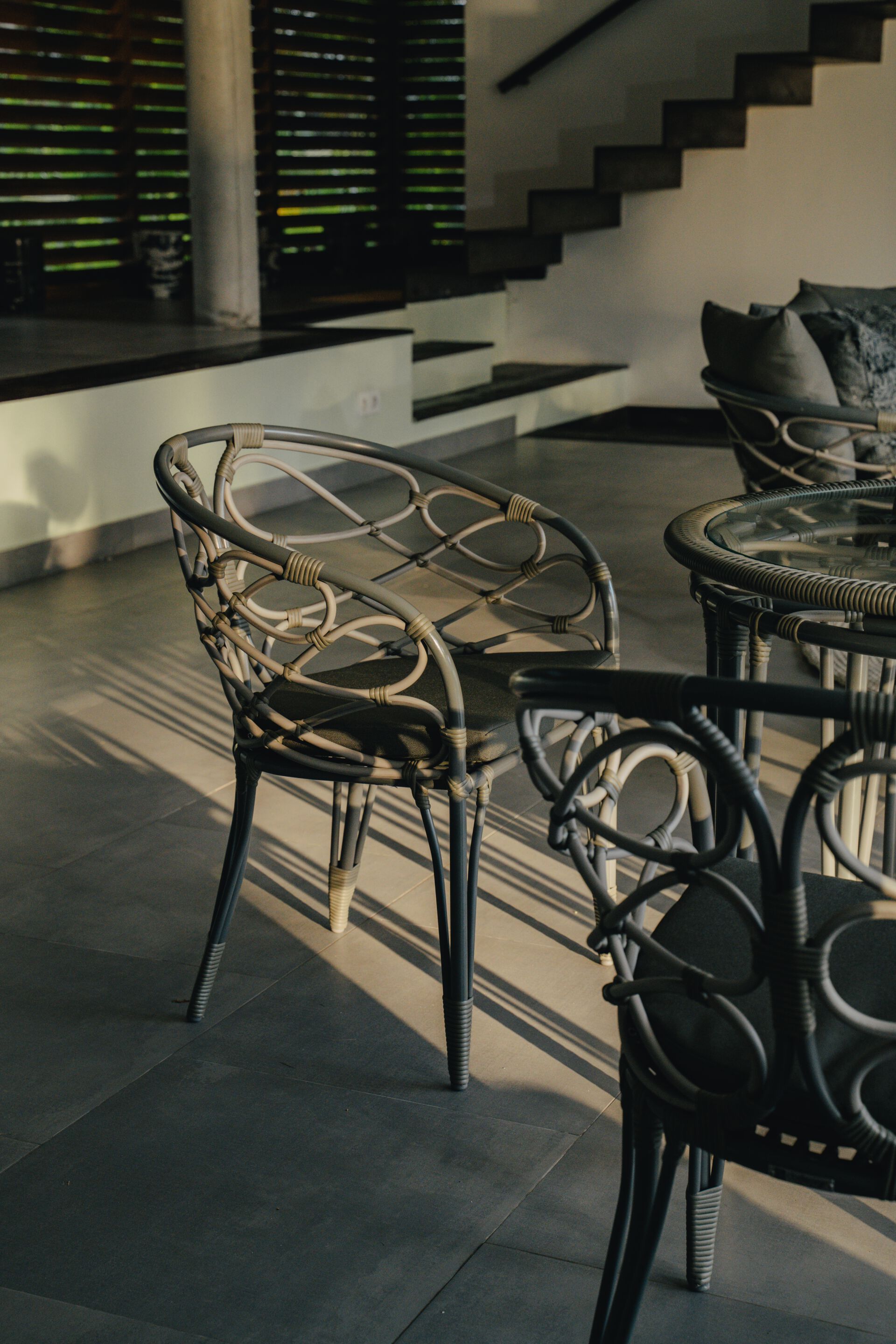 Алюминиевый садовый стул с подлокотниками cbdesign Мелодия ARCH-00116803 - Вид №7