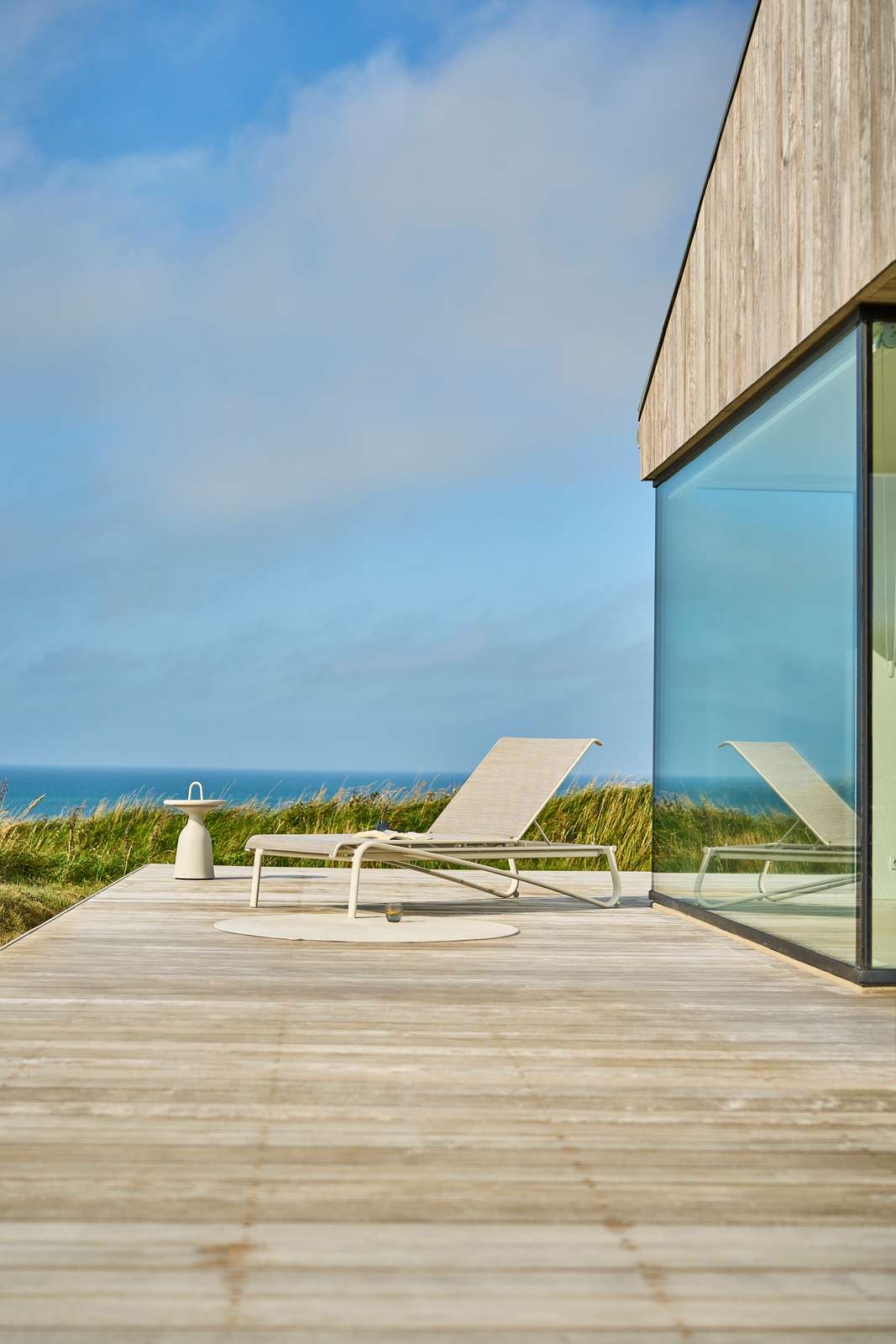 Шезлонг с откидной спинкой Batyline® с колесами Mindo Mindo 105 ARCH-00093055 - Вид №1