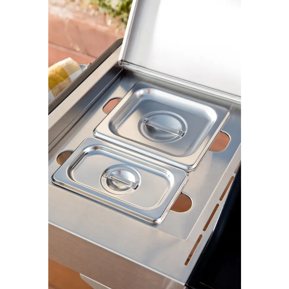 Газовый гриль Naterial Hudson 3-х конфорочный c дополнительной боковой конфоркой STLM-2190712 - Вид №37