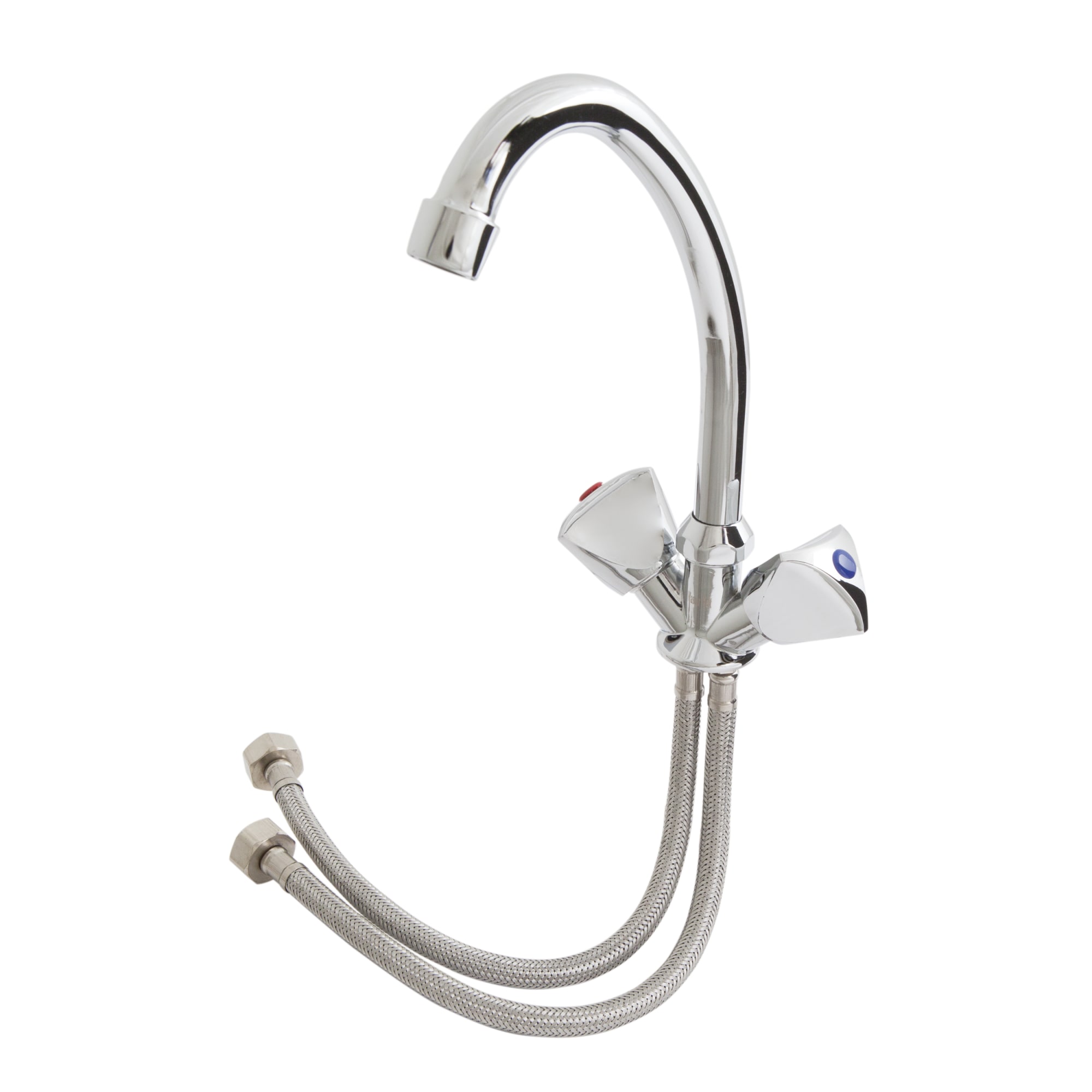 85942793 Смеситель для раковины Standart двухвентильный цвет хром 23504-W Santreyd  - Вид №1